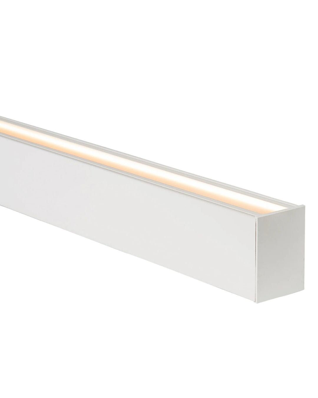 Dual Shine Linear Pendant White | Integrated Power Cord | Assorted Siz ...
