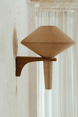 Handmade Woven Wall Light