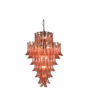 Eclectic Tinted Glass Chandelier - Lighting Collective
