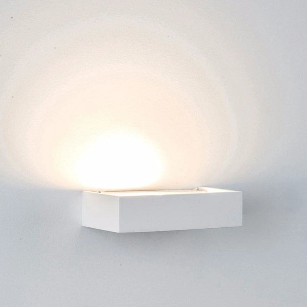 Sleek Profile White Up Wall Light | SALE