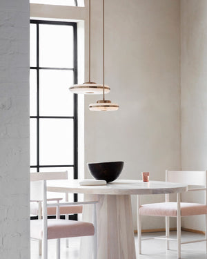 Elegant Alabaster Horizontal Pendant - Lighting Collective