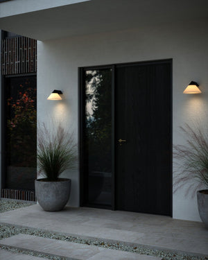 Elegant Conical Outdoor Wall Light - Lighting Collective