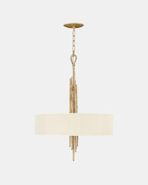 Elegant Hammered Metallic Pendant | Assorted Finishes-Lighting Collective