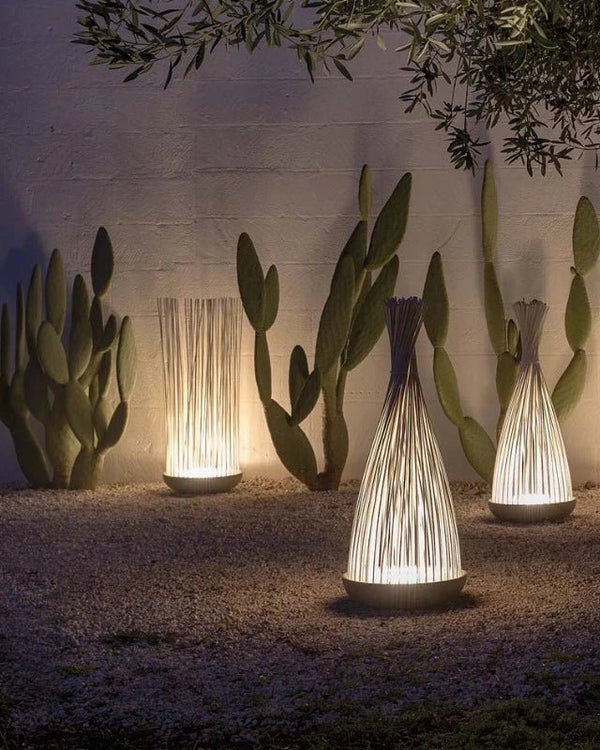 Exterior Italian Rod Floor Lamp