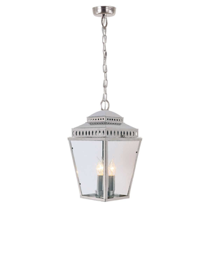 Exterior Lacquered Brass Lantern Pendant-Lighting Collective