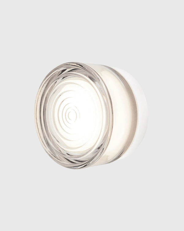 Exterior Thick Textured Glass Wall Light | SALE