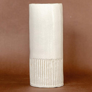 Handmade Ceramic Indented Wall Light | Day
