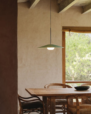 Fabric Ribboned Pendant