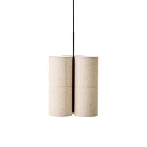 Minimalist Linen Trio Cluster Pendant | Hashira