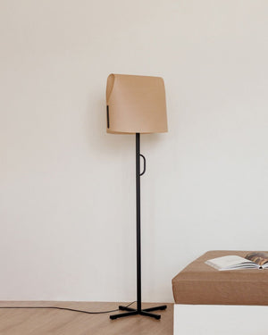 Folded Shade Floor Lamp - Lighting Collective