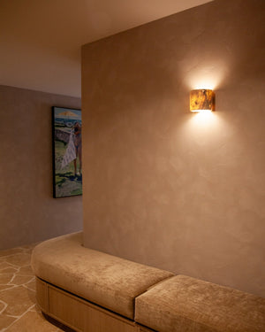 Fossil Coral Tube Wall Sconce - Lighting Collective