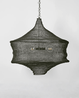 Geometric Crochet Wire Pendant Light - Lighting Collective