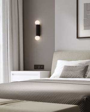 Geometric Twin Orb Wall Light - Lighting Collective