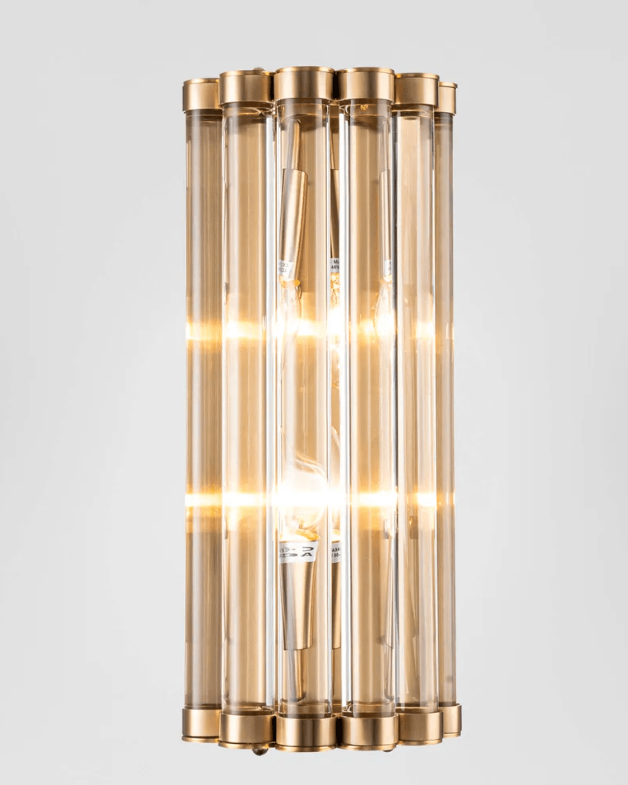 Glass Rods Semicircle Wall Light | Lighting Collective