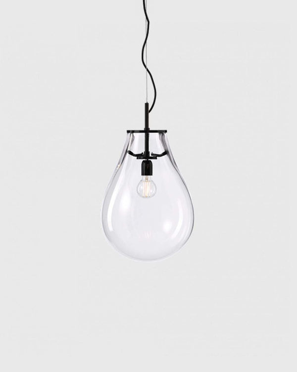 Small / Clear / Black Steel