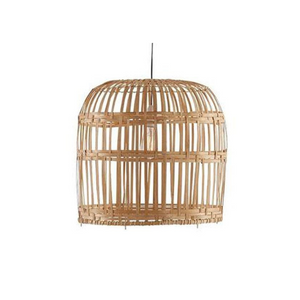 Hand Woven Dome Rattan Pendant | SALE