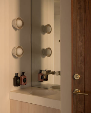Handmade Ceramic Bowl Wall Sconce - Lighting Collective