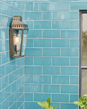 Handmade Solid Brass Wall Lantern-Lighting Collective