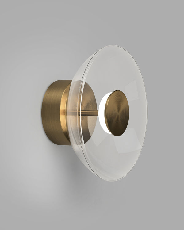 Clear / Brass