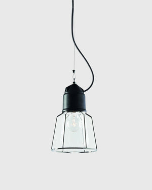 Italian Caged Glass Pendant Light - Lighting Collective