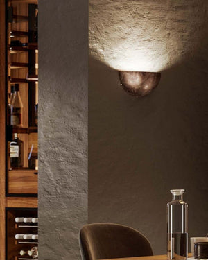 Italian Dome Wall Light in a restaurant 