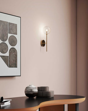 Italian Spherical Wall Sconce | Assorted Finish - Lighting Collective