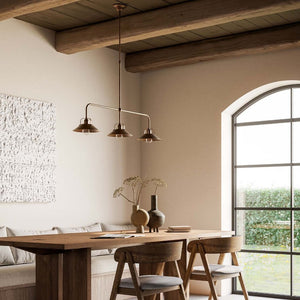 Italian Farmhouse Rod Pendant | Lighting Collective