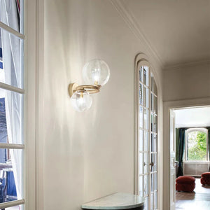 Italian Hand Blown Ring Wall Light