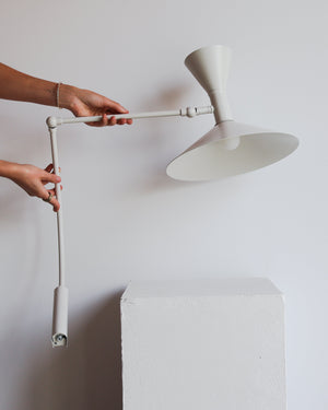 1952 Designed Adjustable Wall Lamp | De Marseille | White | Lighting Collective