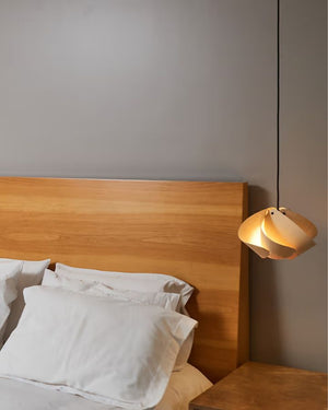Abstract Timber Pendant Light | Ash