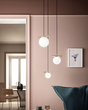 Adjustable Rod Orb Pendant Light | Extra Small, Small & Medium