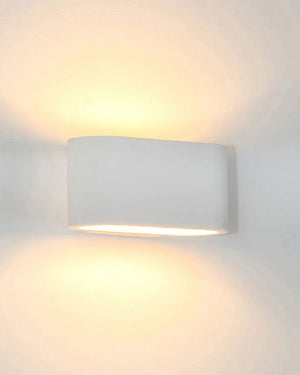 Alluring LED Up & Down Wall Light | Plaster | Lighting Collective