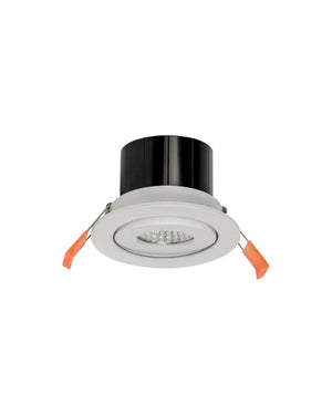 Aluminium Adjustable Flush LED Downlight | White | Lighting Collective