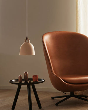 Aluminium Dome Shade Pendant Light | Bell | Sand | Lighting Collective