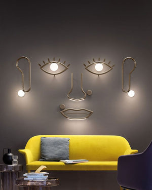 Art Series Full Face Wall Light
