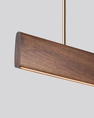 Australian Beam Timber Linear Pendant | Tasmanian Blackwood | Lighting Collective