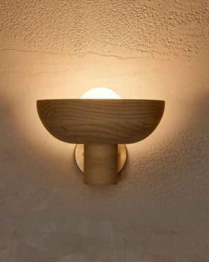 Australian Handmade Timber Wall Light | Selene-Wall Lights-Lighting Collective