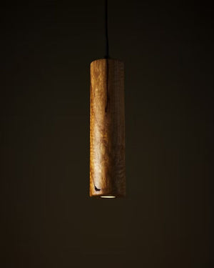 Australian Timber Cylinder Pendant Light | Tasmanian Eucalypt | Lighting Collective
