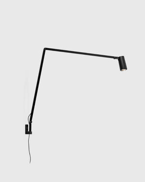 Black Modern Adjustable Wall Light | Untitled