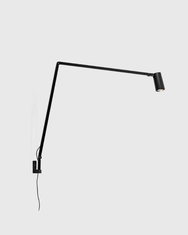 Black Modern Adjustable Wall Light | Untitled