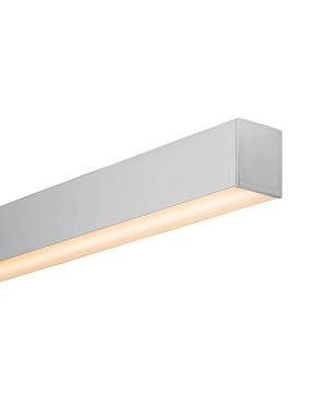 Boxy Silver Linear Pendant | Lighting Collective