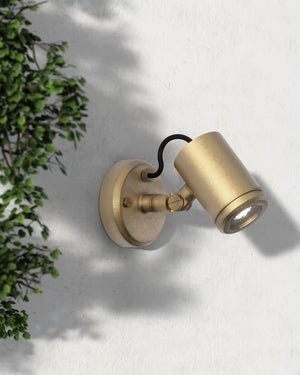 Brass Adjustable Wall Light | Lighting Collective