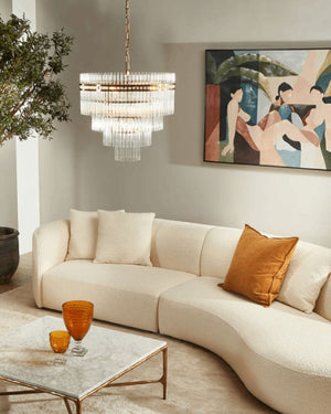Cascading Cylinders Chandelier | Lighting Collective