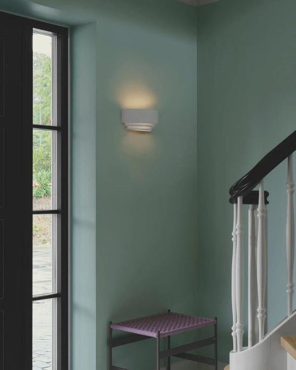 Cascading Plaster Wall Light