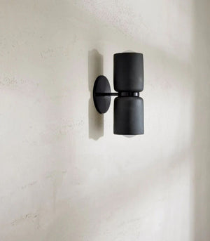 Ceramic Up Down Wall Light | SALE | Slate | Lighting Collective