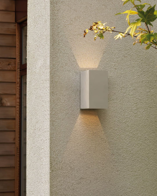 Concrete Cubic Modern Industrial Twin Wall Light