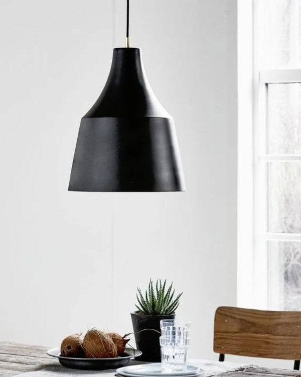 Contemporary Black Pendant Light | SALE