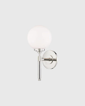 Contemporary Glass Orb Wall Light | Various Finishes