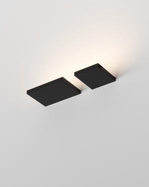 Contemporary LED Ledge Wall Light | Black | Lighting Collective