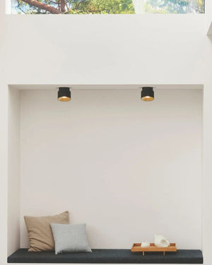 Contemporary Tilted Hinge Ceiling Light | Lighting Collective